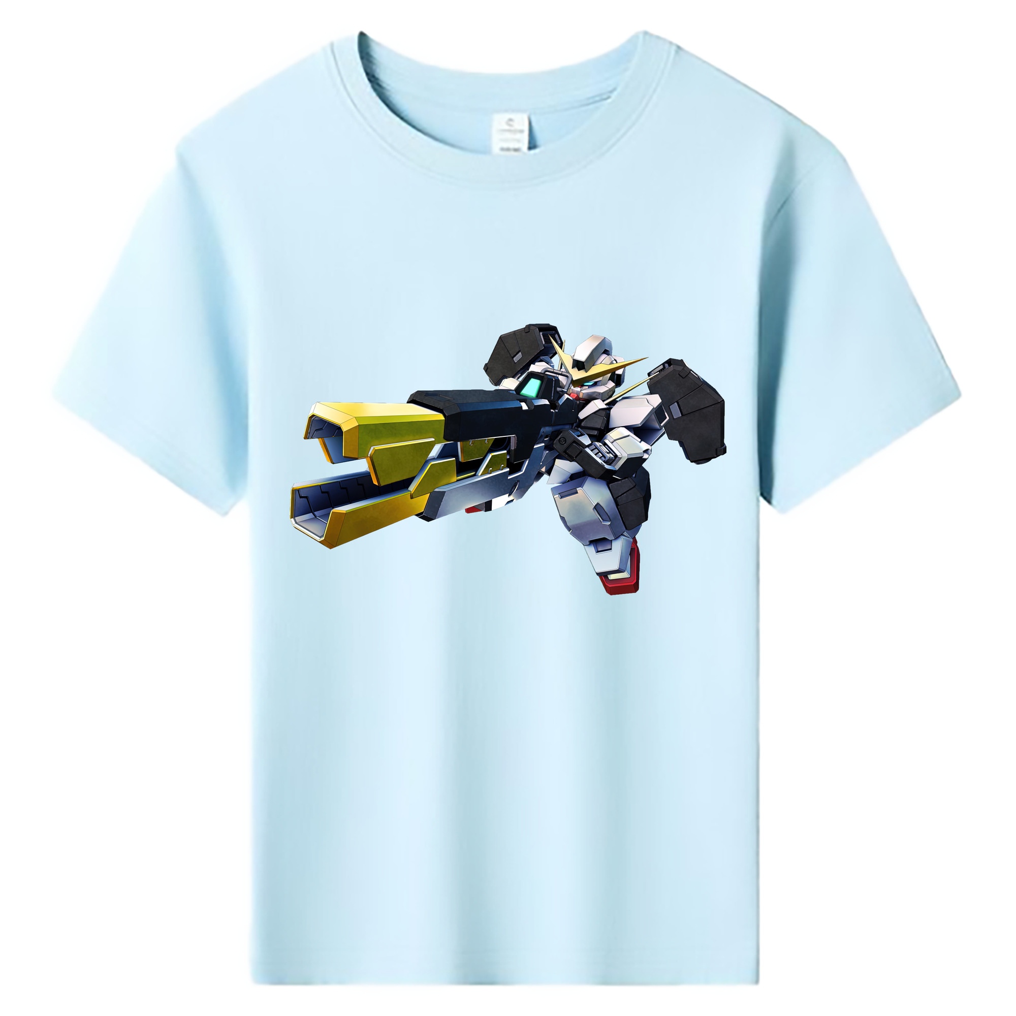 （画像用） 機動戦士ガンダム Mobile Suit Gundam 綿100％キッズTシャツ（フロントプリント）